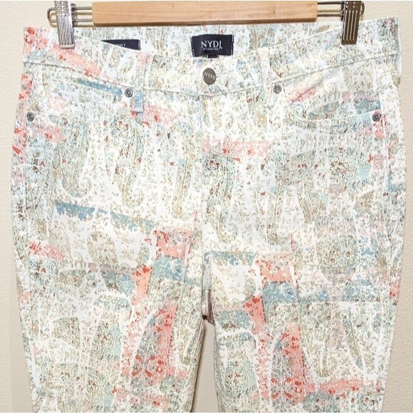 NYDJ Ami Skinny Ankle Jeans with Side Seam Slits - Picture 4 of 15